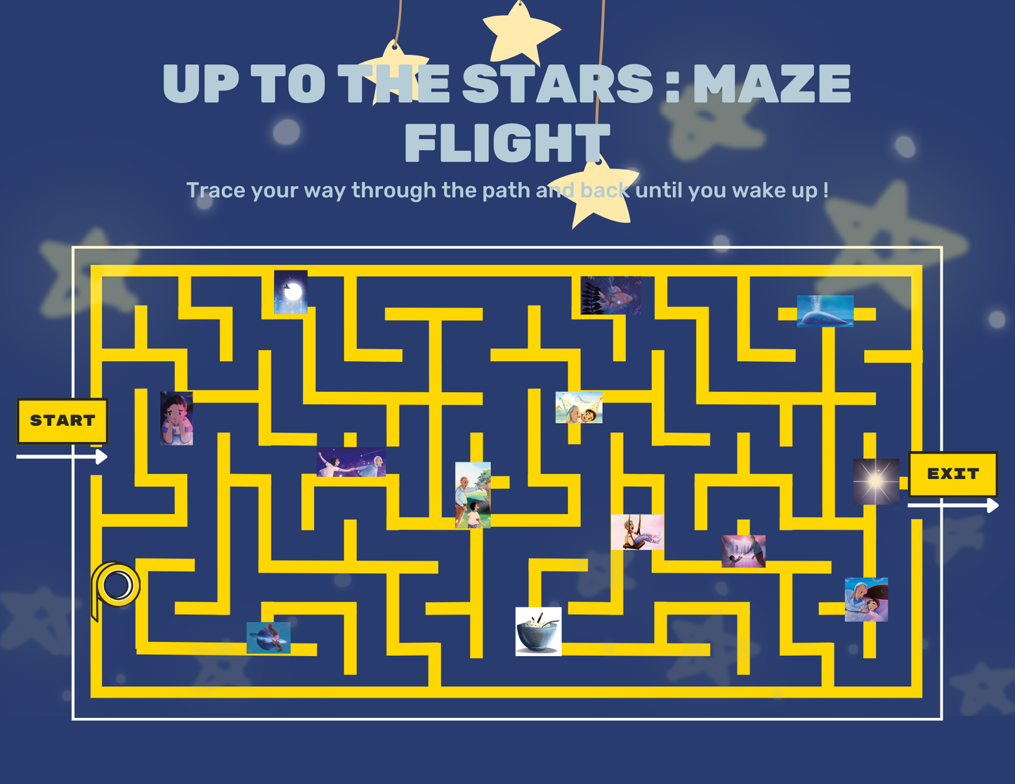 "Up to the Stars" Maze Flight